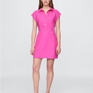 GAP Linen Blend Shirtdress